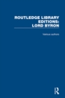 Routledge Library Editions: Lord Byron - eBook