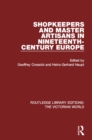 Shopkeepers and Master Artisans in Ninteenth-Century Europe - eBook