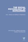 The Social Psychology of Bargaining - eBook