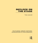 Shylock on the Stage - eBook