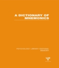 A Dictionary of Mnemonics (PLE: Memory) - eBook