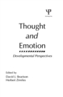 Thought and Emotion : Developmental Perspectives - eBook