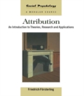 Attribution : An Introduction to Theories, Research and Applications - eBook