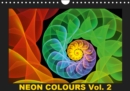 Neon Colours Vol. 2 / UK-Version 2019 : Fractals in neon colours, luminous and psychedelic artworks not only for teenagers. - Book