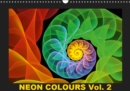 Neon Colours Vol. 2 / UK-Version 2019 : Fractals in neon colours, luminous and psychedelic artworks not only for teenagers. - Book