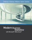 Modern Business Statistics with Microsoft (R)Office Excel (R) (with XLSTAT Education Edition Printed Access (R)Card) - Book