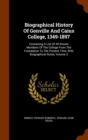 Biographical History of Gonville and Caius College, 1349-1897 : Containing a List of All Known Members of the College from the Foundation to the Present Time, with Biographical Notes, Volume 3 - Book