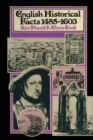 English Historical Facts 1485-1603 - Book