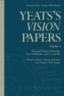 Yeats’s Vision Papers : Volume 3: Sleep and Dream Notebooks, Vision Notebooks 1 and 2, Card File - Book