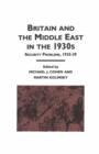 Britain and the Middle East in the 1930's : Security Problems, 1935-39 - eBook