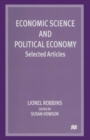 Economic Science and Political Economy : Selected Articles - Book