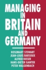 Managing in Britain and Germany - Book