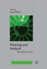 Meaning and Analysis: New Essays on Grice - Book