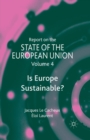Report on the State of the European Union : Is Europe Sustainable? - Book