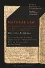 Natural Law : A Translation of the Textbook for Kant’s Lectures on Legal and Political Philosophy - Book