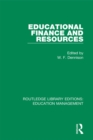 Educational Finance and Resources - eBook