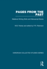 Pages from the Past : Medieval Writing Skills and Manuscript Books - eBook