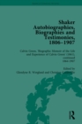 Shaker Autobiographies, Biographies and Testimonies, 1806-1907 Vol 3 - eBook