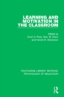 Learning and Motivation in the Classroom - eBook