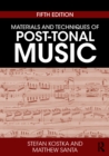 Materials and Techniques of Post-Tonal Music - eBook