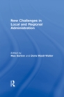 New Challenges in Local and Regional Administration - eBook