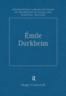 Emile Durkheim : Justice, Morality and Politics - eBook