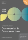 Core Statutes on Commercial & Consumer Law 2018-19 - Book