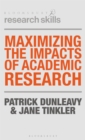Maximizing the Impacts of Academic Research - Book