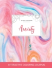 Adult Coloring Journal : Anxiety (Butterfly Illustrations, Bubblegum) - Book