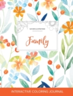 Adult Coloring Journal : Family (Nature Illustrations, Springtime Floral) - Book