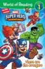 World Of Reading Super Hero Adventures : These are the Avengers (Level 1) - Book