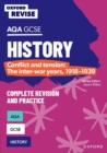Oxford Revise: AQA GCSE History: Conflict and tension: The inter-war years, 1918-1939 - Book
