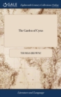 The Garden of Cyrus - Book
