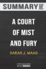 Summary of A Court of Mist and Fury : A Court of Thorns and Roses by Sarah J. Maas: Trivia/Quiz for Fans - Book