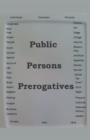 Public Persons Prerogatives - Book