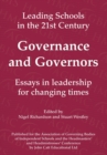 Governance and Governors: Essays in Leadership in Challenging Times - eBook
