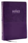 KJV, The Woman's Study Bible, Purple Leathersoft, Red Letter, Full-Color Edition, Comfort Print (Thumb Indexed) : Receiving God's Truth for Balance, Hope, and Transformation - Book