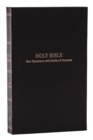 KJV Holy Bible: Pocket New Testament with Psalms and Proverbs, Black Softcover, Red Letter, Comfort Print: King James Version - Book