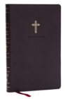 NKJV Holy Bible, Ultra Thinline, Black Leathersoft, Red Letter, Comfort Print - Book