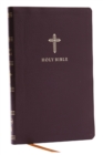 NKJV Holy Bible, Ultra Thinline, Burgundy Bonded Leather, Red Letter, Comfort Print - Book