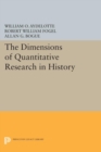 The Dimensions of Quantitative Research in History - eBook