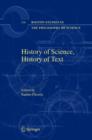 History of Science, History of Text - Book