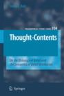 Thought-contents : On the Ontology of Belief and the Semantics of Belief Attribution - Book
