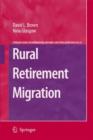 Rural Retirement Migration - Book