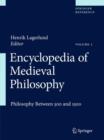 Encyclopedia of Medieval Philosophy : Philosophy between 500 and 1500 - Book