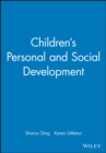 Children's Personal and Social Development - Book
