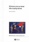 Discourse Analysis - Book