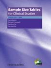 Sample Size Tables for Clinical Studies - Book