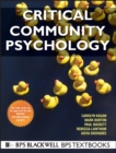 Critical Community Psychology - Book