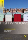 High Windows: York Notes Advanced everything you need to catch up, study and prepare for and 2023 and 2024 exams and assessments - Book